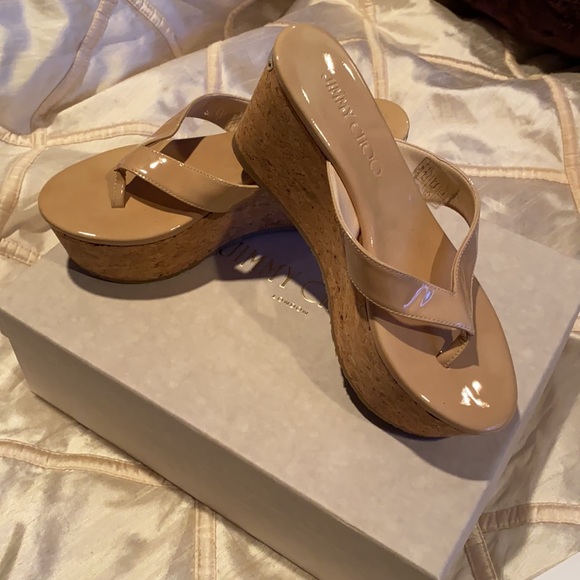 NIB Jimmy Choo Wedge - Picture 2 of 13